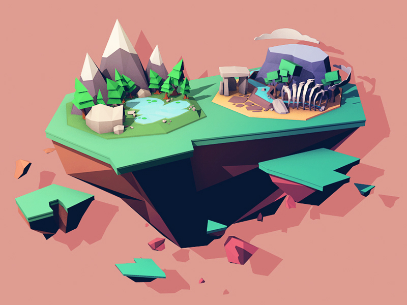 Island By Scott Ulliman On Dribbble