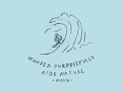 Wander Purposefully