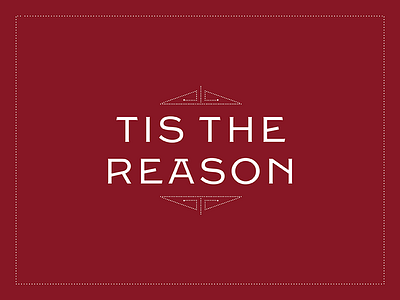 Tis The Reason*