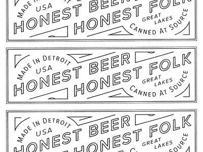 Honest Beer, Honest Folk