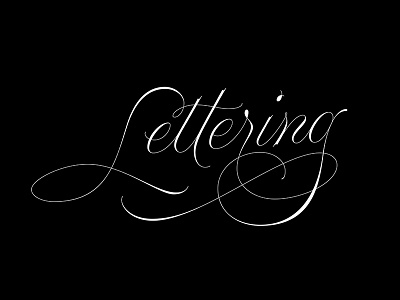 Lettering lettering script