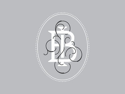 IB monogram lettering monogram typography