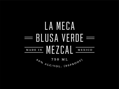 La Meca Outtakes agave branding design lettering logo logotype logotypes mezcal serif typography