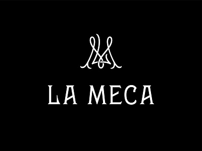 La Meca Outtake agave branding design handlettering lettering logo logotype mark mexico mezcal monogram serif type typography vintage