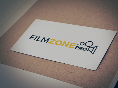 FilmZonePRO LOGO adobe illustrator adobe photoshop camera creazone design film logo photoshoot video zone