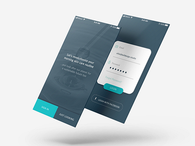 Revolver Login UI app digital design login mobile ui ui design