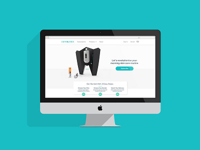 Revolver Web Hompage - Product & Subscription