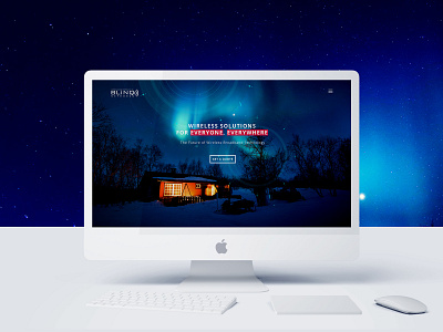 BlinQ NetWork homepage tech company webdesign