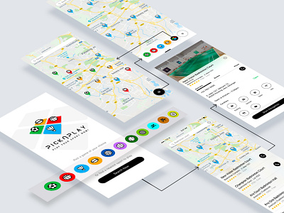 PickNPlay - UI/UX Screenflow