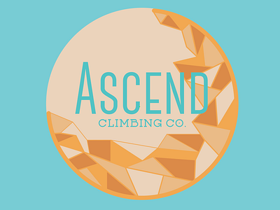 Ascend Climbing Co. brand identity project