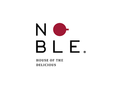 NOBLE House of the Delicious cup greece rethymno simple typographic