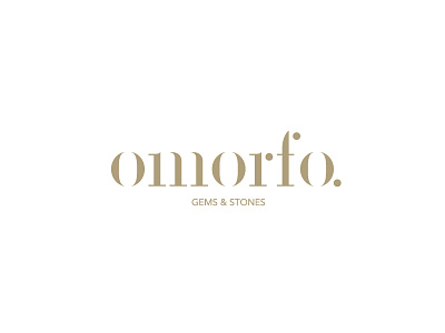 omorfo. - Gems & Stones beauty gem golden jewels minimal natural ratio serif stone