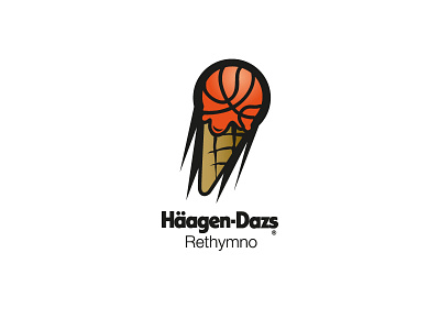 Haagen-Dazs - Rethymno Basketball Team basketball cream dazs dessert haagen ice rocket shoot team