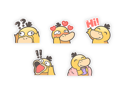 Psyduck Emotes