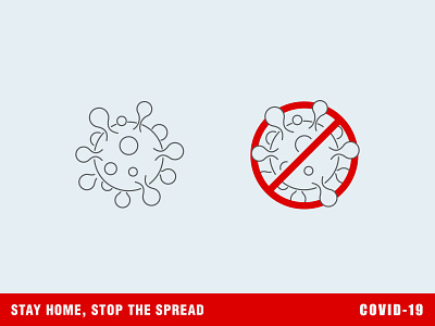 CoronaVirus outline icons