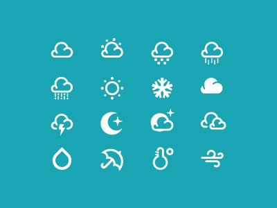 Weather cloud forecast icon meteo vector weather