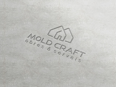 Mold Craft Logo branding design graphic design icon icons illustration line logo outline symbol vector