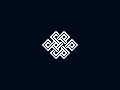 Infinite Knot icon infinite knot knotting limitless line logo symbol