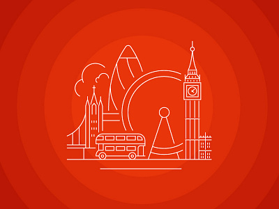 London by Ion Popa on Dribbble