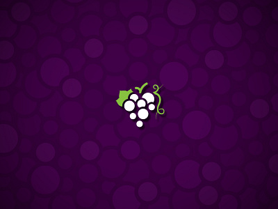 Grapes logo alcohol drink food fruit grapes icon industry logo mark sweet vector wine
