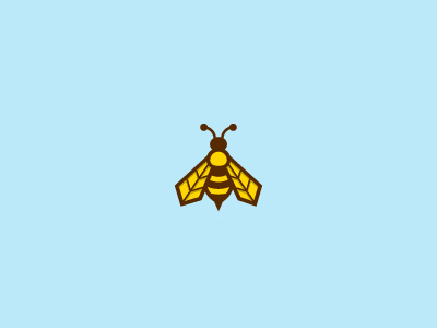 Bee bee beekeeping honey icon insect logo mother queen symbol vector