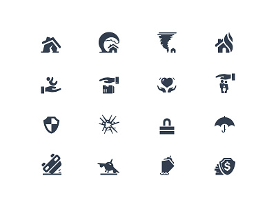 Insurance icons