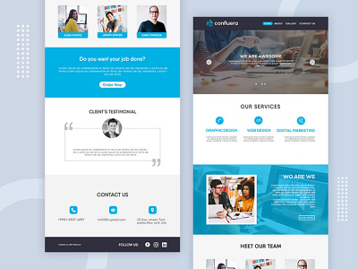 Landing page