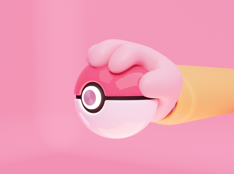 Aesthetic Pokéball from Pokémon 🌟🔴⚪