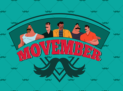 Movember andrology charachter design characters illustration illustrator men motiongraphics vector