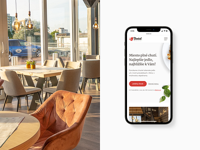 Restaurant Webdesign Mobile (Tantal) clean design food iphone italian landing page minimal mobile restaurant restaurant webdesign restaurant website ui ux webdesign webflow