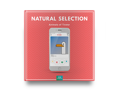 Natural Selection: Animals of Tinder design graphic design illustration nature