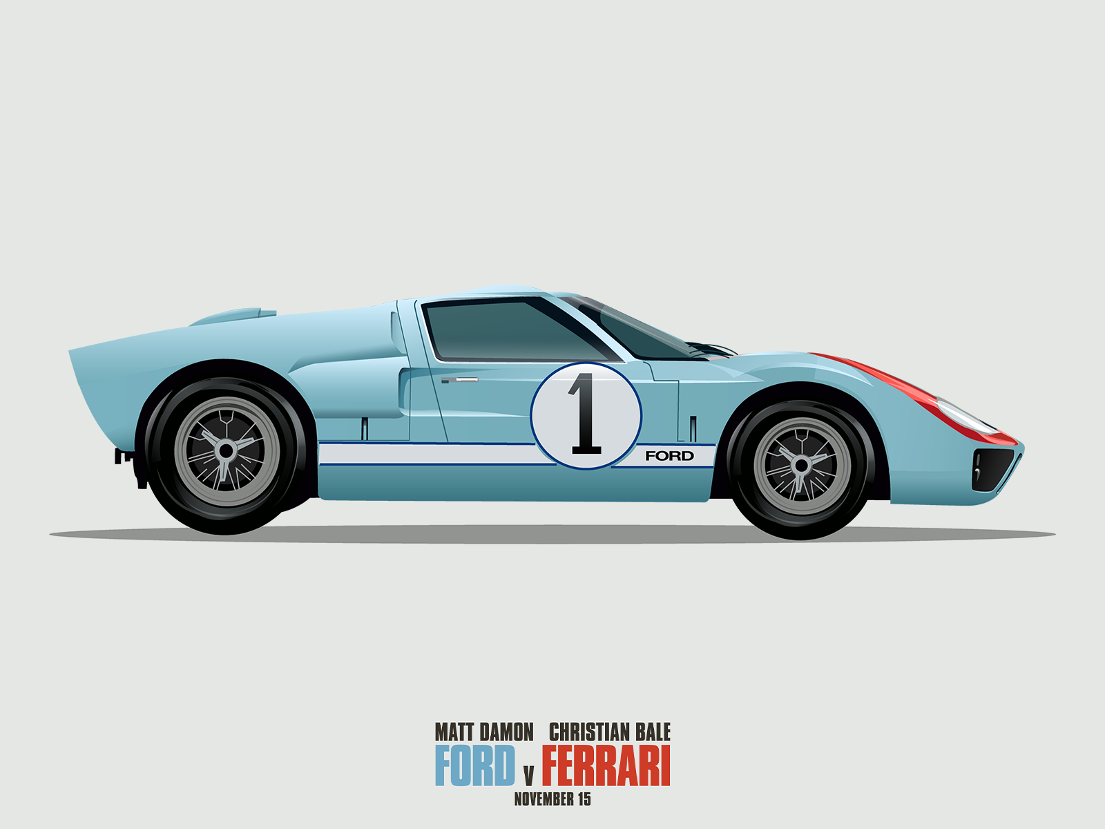 Форд gt 40 чертеж