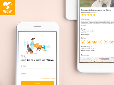 Wow Pet Mobile app design mobile mobile app mobile design product design ui ux ux design