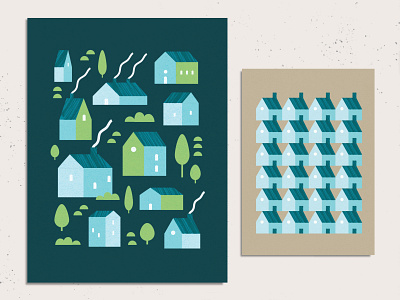 Still at home branding design houses illustration pattern stayhome texture vector