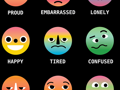 How do you feel today? by Alexia W on Dribbble