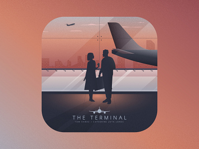 The Terminal 1310 design gerardo garcia illustration ilustracion jesus gerardo garcia arballo landscape mexico poster tom hanks trecediez