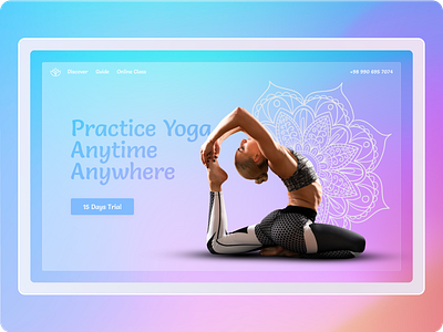 yoga concept blur meditation web design webdesign website website design yoga