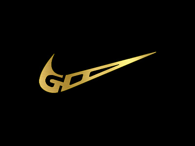GOD® NIKE brand logo nike sports swoosh