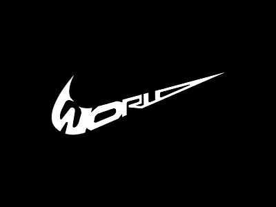 WORLD® NIKE brand logo nike sports swoosh