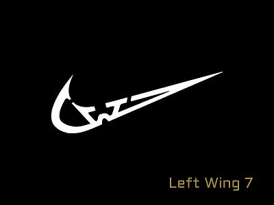 LW7® Left Wing 7 brand football hazard logo lw7 nike ronaldo soccer swoosh
