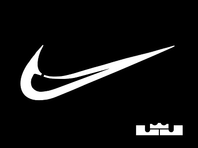 LJ brand james lebron lj logo nike sports swoosh