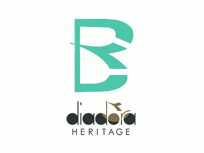 Diadora ® B . Elite b logo