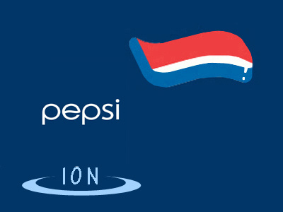 Pepsi ® ION brand drink logo sports