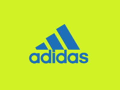 adidas ® LED animation banner brand logo
