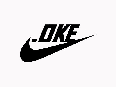 Ok - Joke brand joke logo nike ok oke swoosh