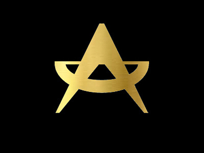 AD ™ a ad brand d gold logo star