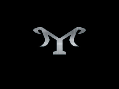 MY brand logo m my silver y