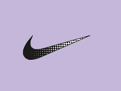 Nike ® brand gradation logo nike swoosh