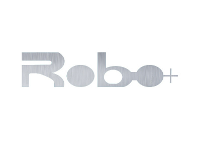 Robo+ brand logo r robo robot