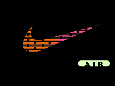 Nike ® AIR brand logo nike sports swoosh
